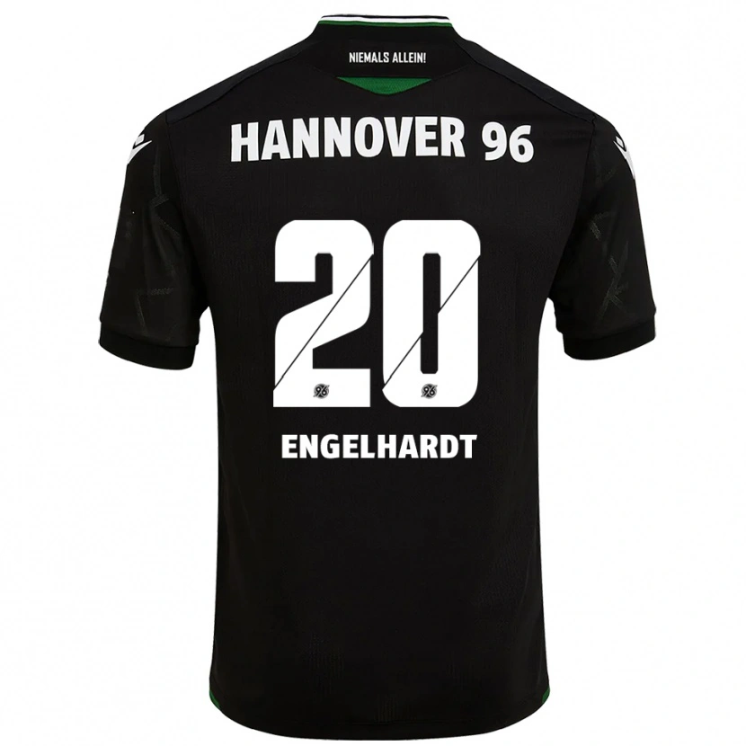 Danxen Criança Camisola Saskia Engelhardt #20 Preto Verde Alternativa 2025/26 Camisa Brasil