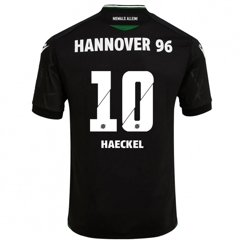 Danxen Criança Camisola Franziska Haeckel #10 Preto Verde Alternativa 2025/26 Camisa Brasil