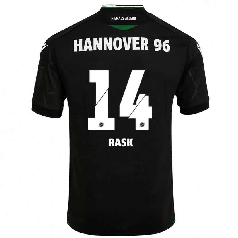 Danxen Criança Camisola Peter Rask #14 Preto Verde Alternativa 2025/26 Camisa Brasil