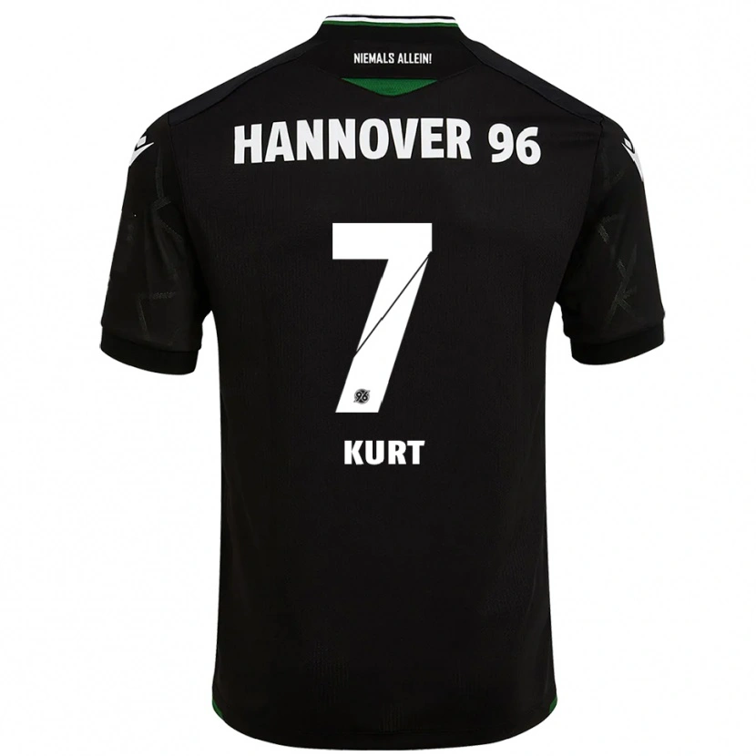 Danxen Criança Camisola Taycan Kurt #7 Preto Verde Alternativa 2025/26 Camisa Brasil