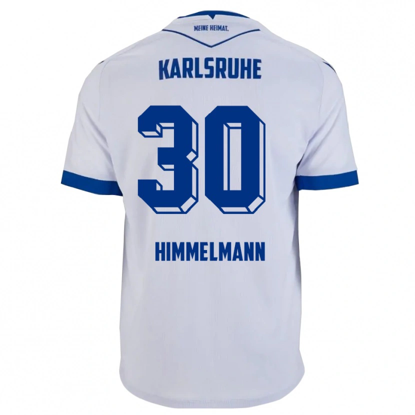 Danxen Criança Camisola Robin Himmelmann #30 Branco Azul Alternativa 2025/26 Camisa Brasil