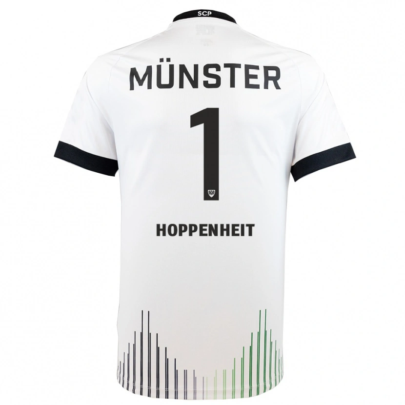 Danxen Criança Camisola Leander Hoppenheit #1 Branco Preto Alternativa 2025/26 Camisa Brasil