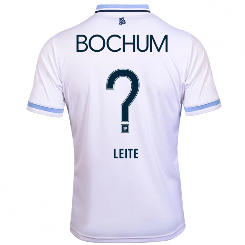 Danxen Criança Camisola Ana Leite #0 Branco Azul Celeste Alternativa 2025/26 Camisa Brasil
