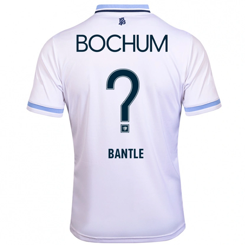 Danxen Criança Camisola Alina Bantle #0 Branco Azul Celeste Alternativa 2025/26 Camisa Brasil