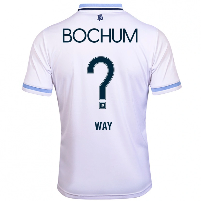 Danxen Criança Camisola Cecilia Way #0 Branco Azul Celeste Alternativa 2025/26 Camisa Brasil