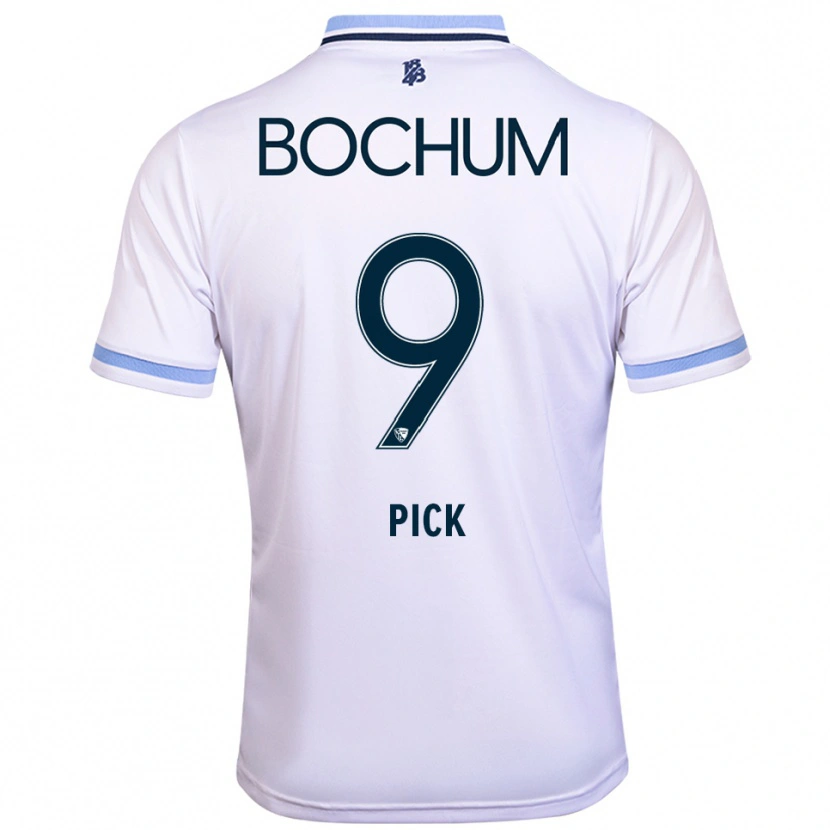 Danxen Criança Camisola Luis Pick #9 Branco Azul Celeste Alternativa 2025/26 Camisa Brasil