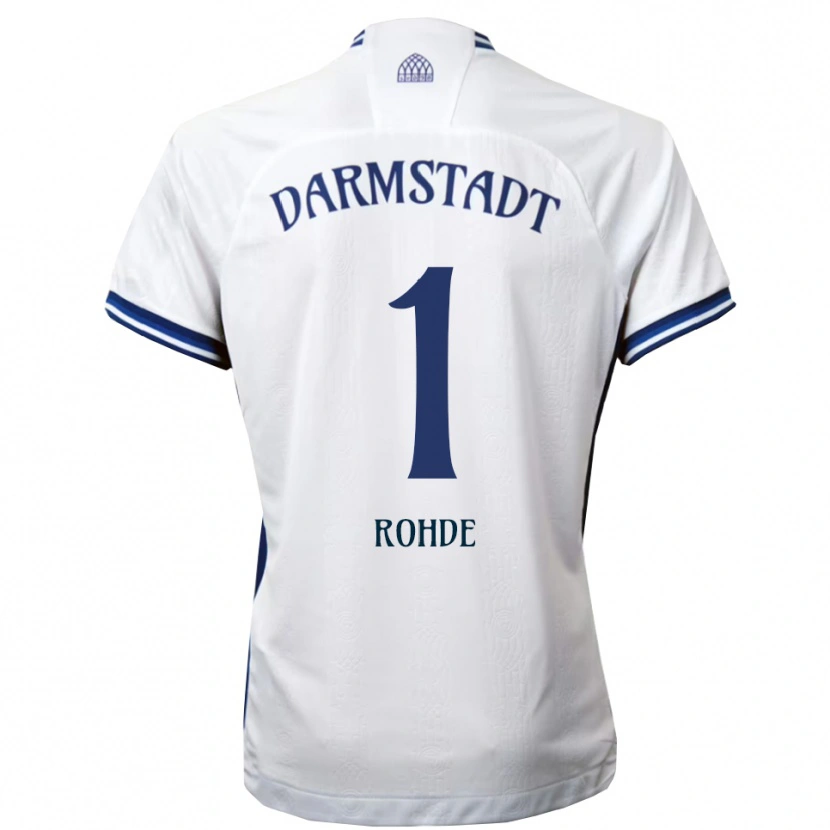 Danxen Criança Camisola Til Rohde #1 Branco Azul Alternativa 2025/26 Camisa Brasil