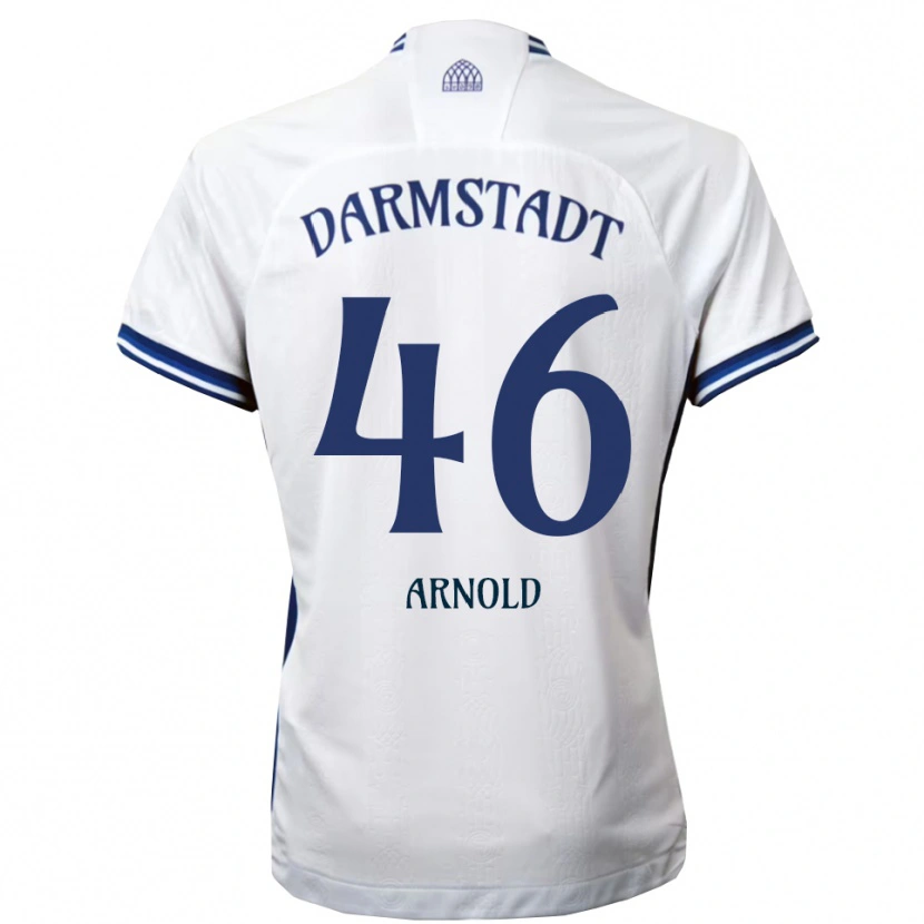 Danxen Criança Camisola Tim Arnold #46 Branco Azul Alternativa 2025/26 Camisa Brasil