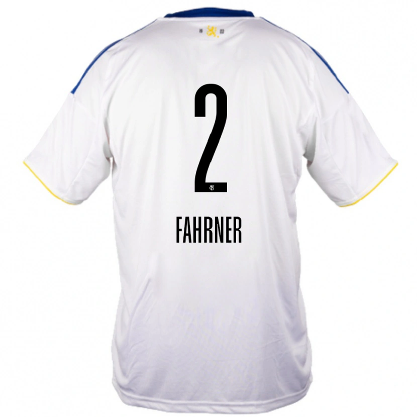 Danxen Criança Camisola Philip Fahrner #2 Branco Azul Amarelo Alternativa 2025/26 Camisa Brasil