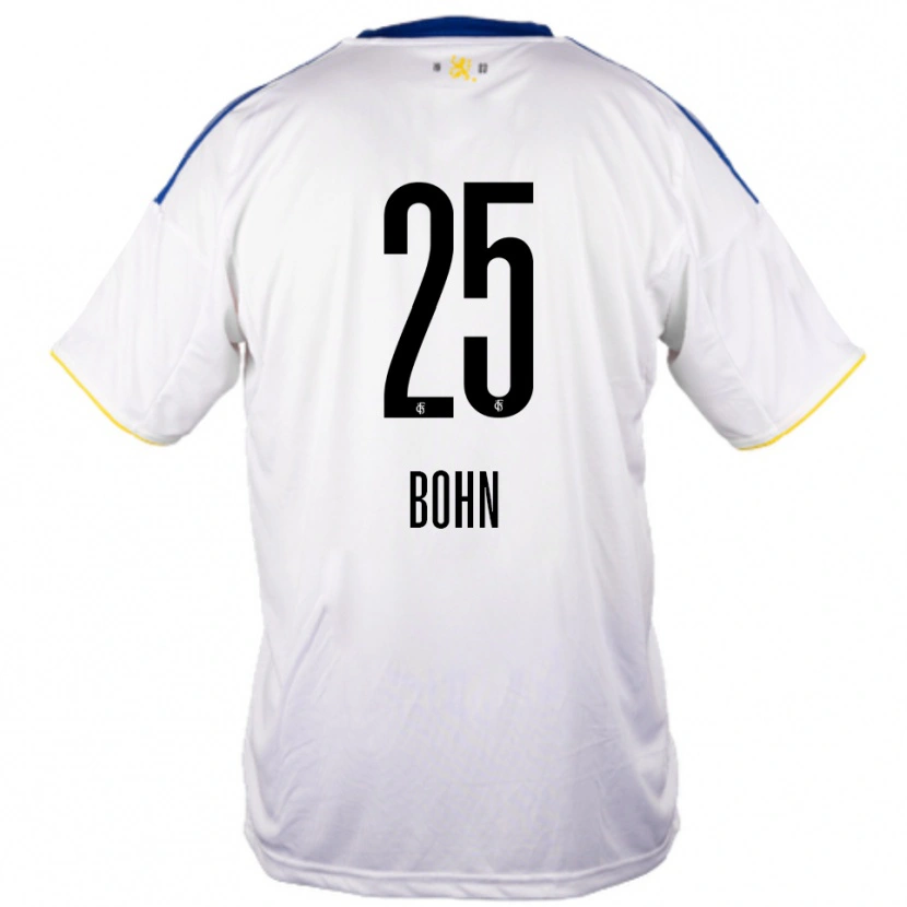 Danxen Criança Camisola Etienne Bohn #25 Branco Azul Amarelo Alternativa 2025/26 Camisa Brasil