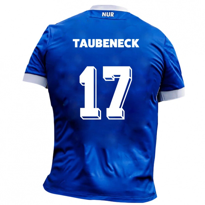 Danxen Criança Camisola Joey Taubeneck #17 Azul Branco Alternativa 2025/26 Camisa Brasil