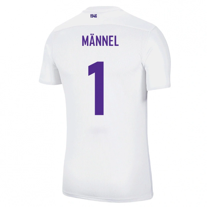 Danxen Criança Camisola Martin Männel #1 Branco Verde Alternativa 2025/26 Camisa Brasil