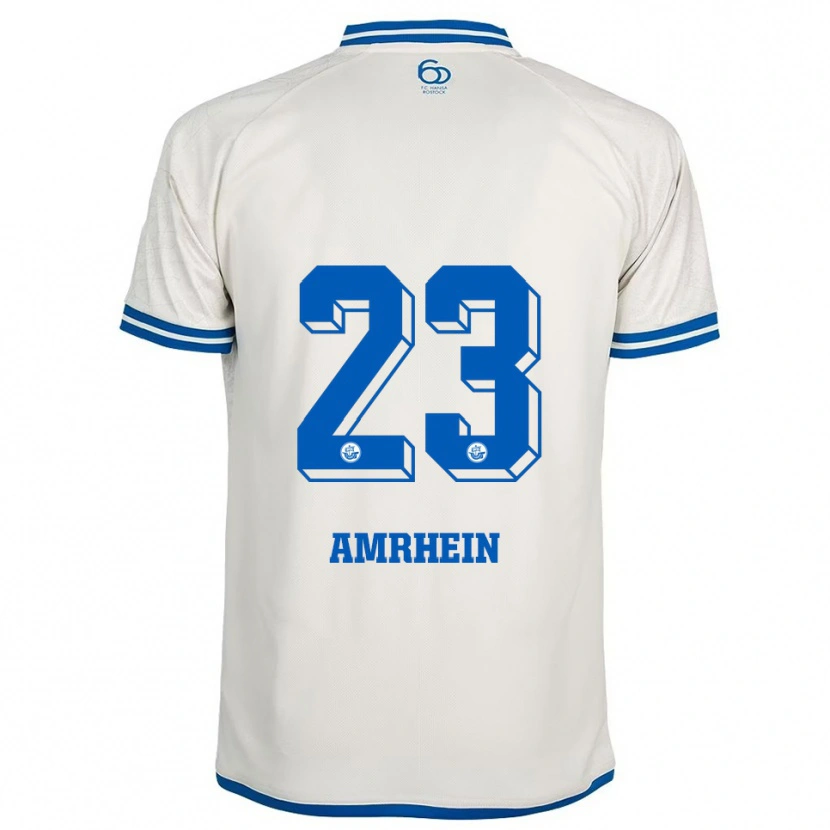 Danxen Criança Camisola Moritz Amrhein #23 Branco Azul Alternativa 2025/26 Camisa Brasil