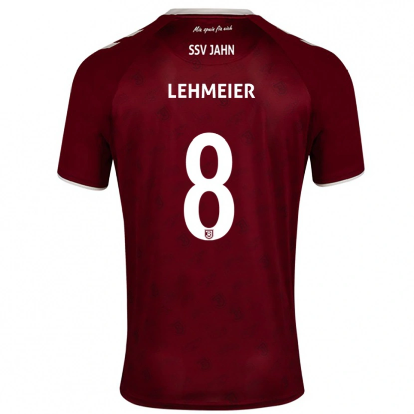 Danxen Criança Camisola Joel Lehmeier #8 Borgonha Branco Alternativa 2025/26 Camisa Brasil