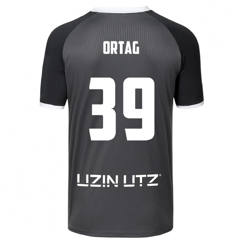 Danxen Criança Camisola Christian Ortag #39 Cinzento Branco Alternativa 2025/26 Camisa Brasil