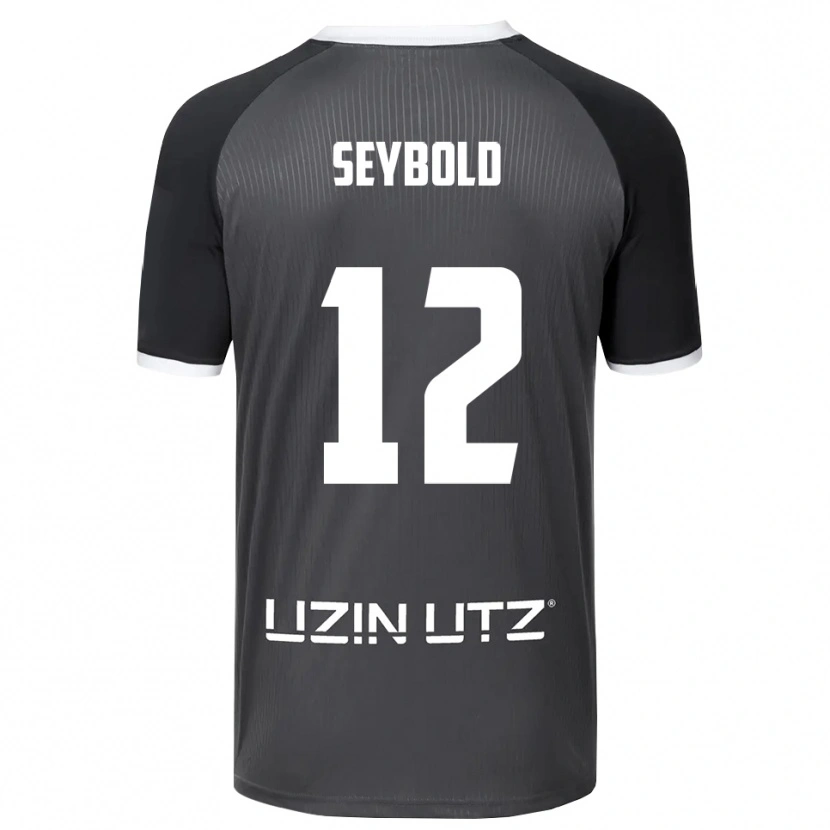 Danxen Criança Camisola Marvin Seybold #12 Cinzento Branco Alternativa 2025/26 Camisa Brasil