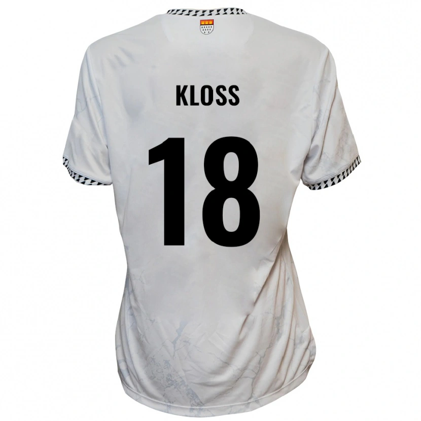 Danxen Criança Camisola Tim Kloss #18 Branco Preto Alternativa 2025/26 Camisa Brasil