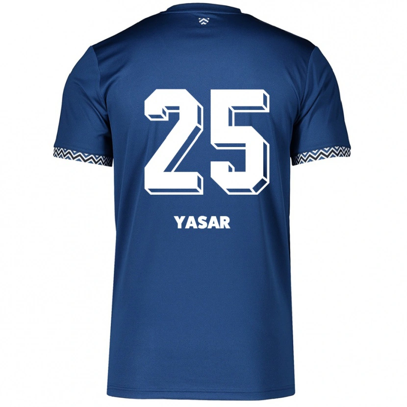 Danxen Homem Camisola Eyyüb Yasar #25 Azul Marinho Branco Principal 2025/26 Camisa Brasil