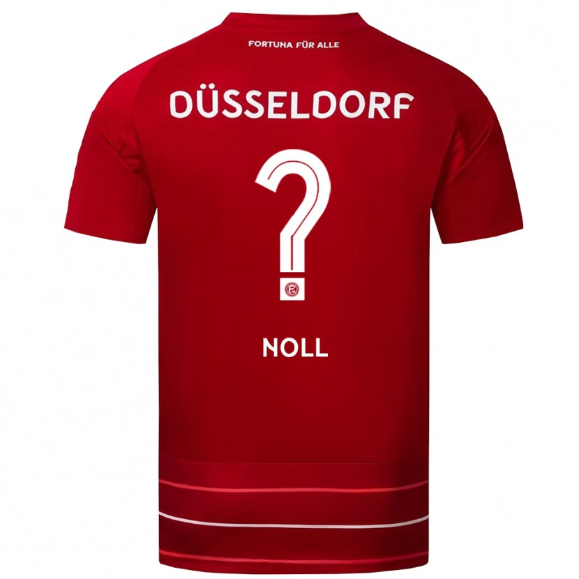 Danxen Homem Camisola Linda Noll #0 Vermelho Branco Principal 2025/26 Camisa Brasil