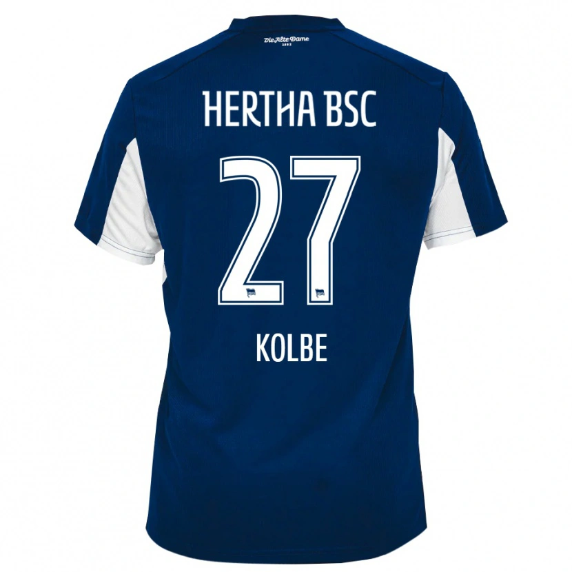 Danxen Homem Camisola Niklas Kolbe #27 Branco Azul Principal 2025/26 Camisa Brasil