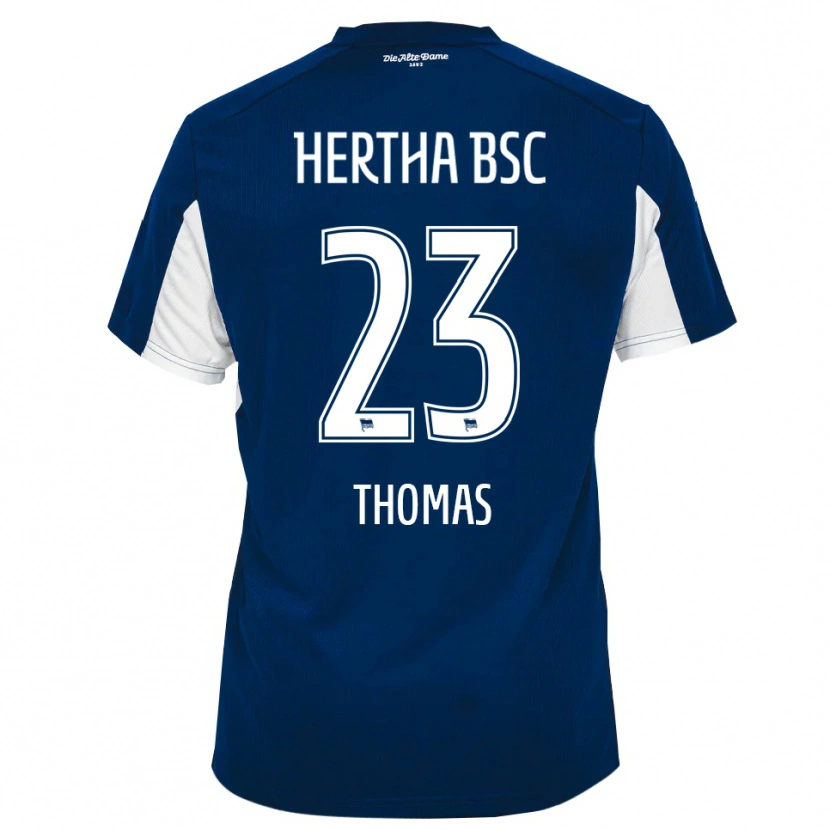 Danxen Homem Camisola Aaliyah Thomas #23 Branco Azul Principal 2025/26 Camisa Brasil