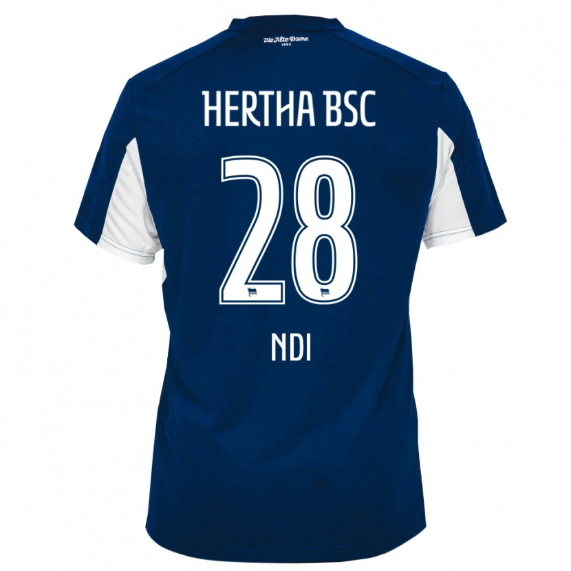 Danxen Homem Camisola Jelani Ndi #28 Branco Azul Principal 2025/26 Camisa Brasil