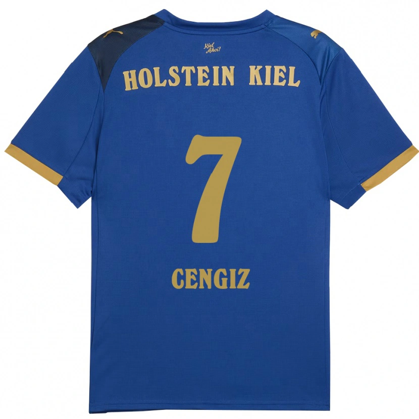 Danxen Homem Camisola Torris Cengiz #7 Azul Dourado Principal 2025/26 Camisa Brasil