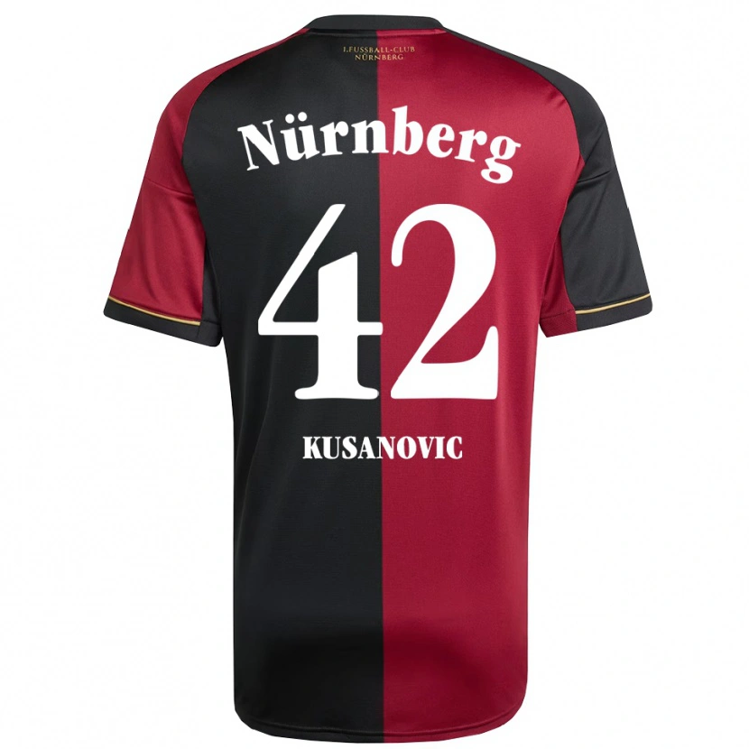 Danxen Homem Camisola Tino Kusanovic #42 Borgonha Preto Principal 2025/26 Camisa Brasil