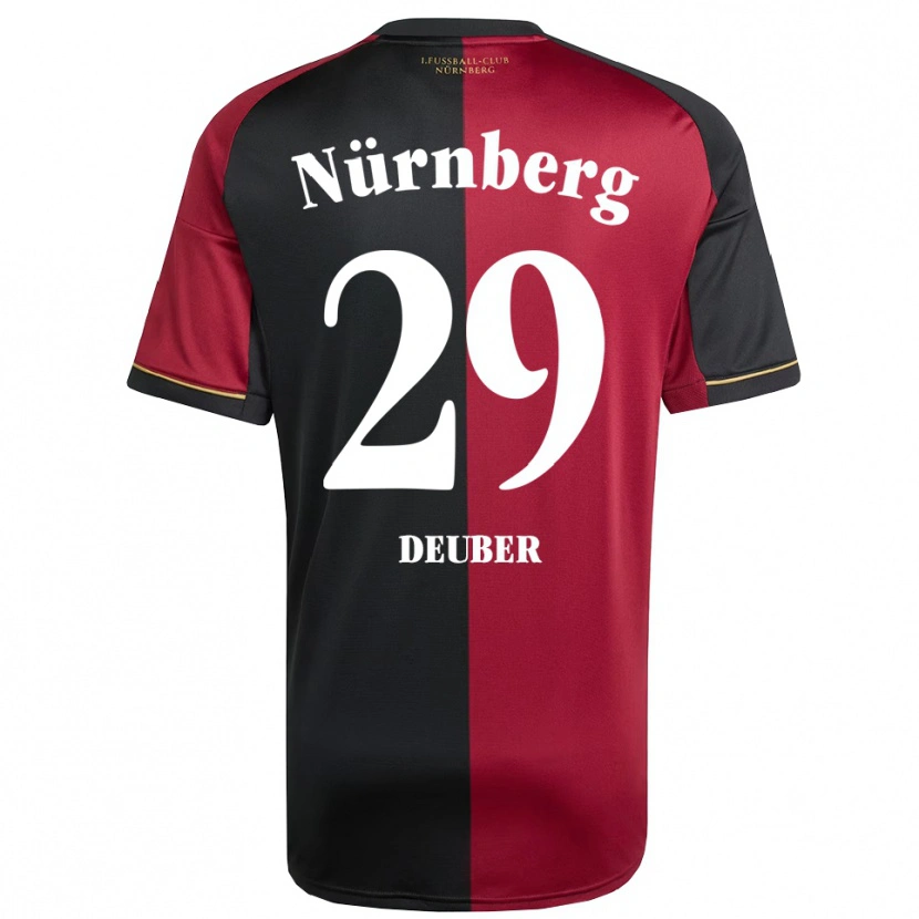 Danxen Homem Camisola Hanna Deuber #29 Borgonha Preto Principal 2025/26 Camisa Brasil