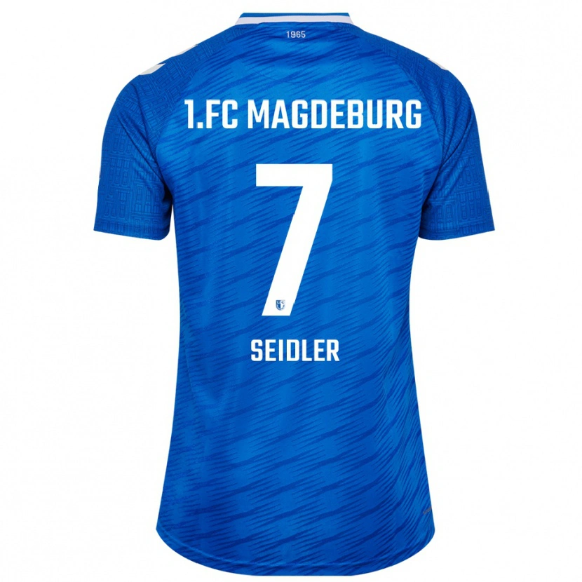 Danxen Homem Camisola Wiebke Seidler #7 Azul Branco Principal 2025/26 Camisa Brasil