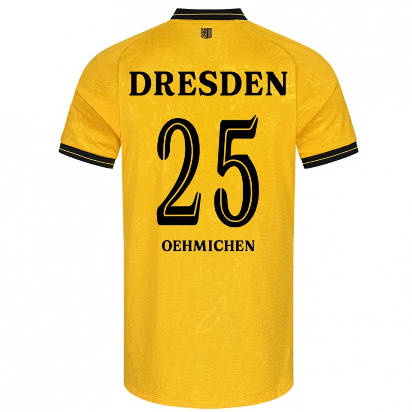Danxen Homem Camisola Jonas Oehmichen #25 Amarelo Preto Principal 2025/26 Camisa Brasil