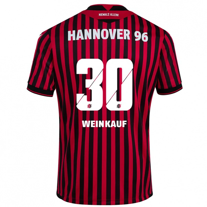 Danxen Homem Camisola Leo Weinkauf #30 Vermelho Preto Principal 2025/26 Camisa Brasil