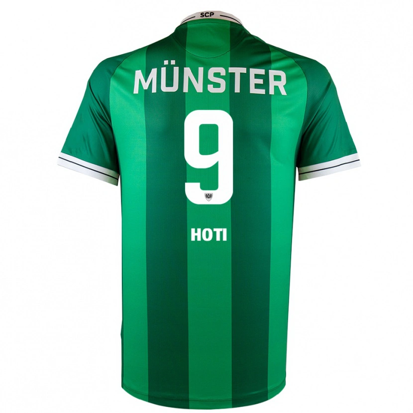 Danxen Homem Camisola Arbnor Hoti #9 Verde Branco Principal 2025/26 Camisa Brasil