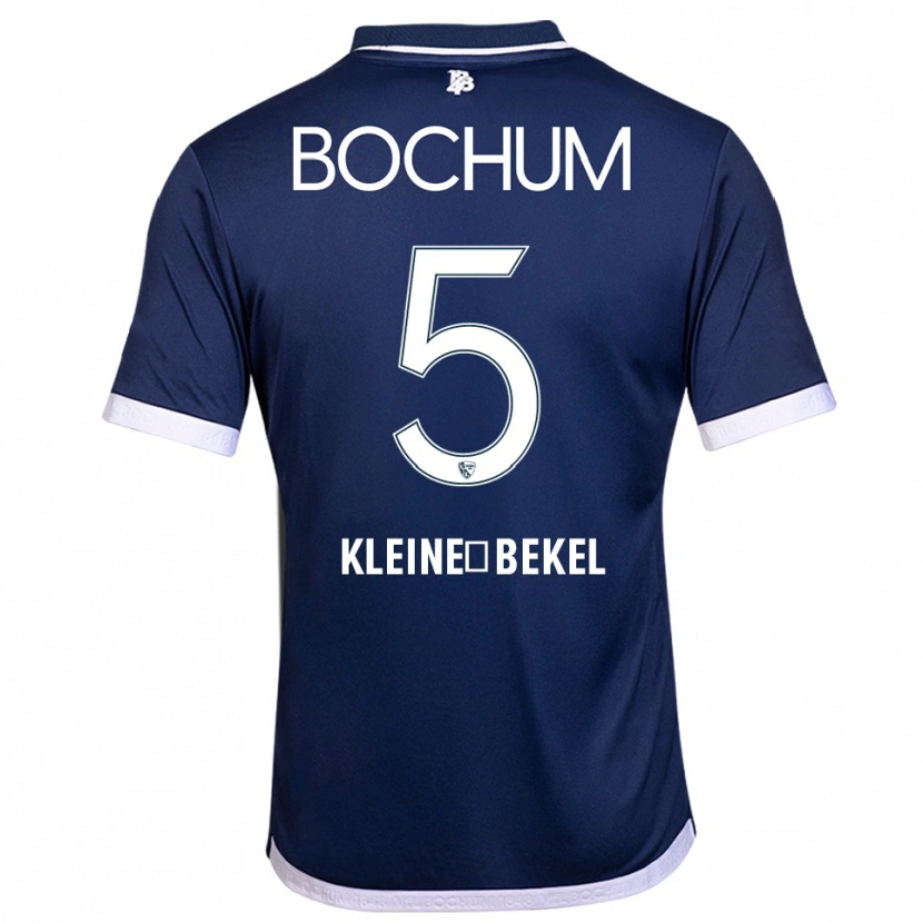 Danxen Homem Camisola Colin Kleine-Bekel #5 Azul Marinho Branco Principal 2025/26 Camisa Brasil