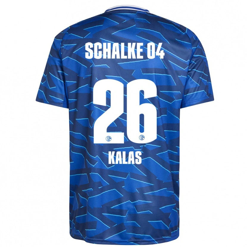 Danxen Homem Camisola Tomas Kalas #26 Azul Royal Branco Principal 2025/26 Camisa Brasil