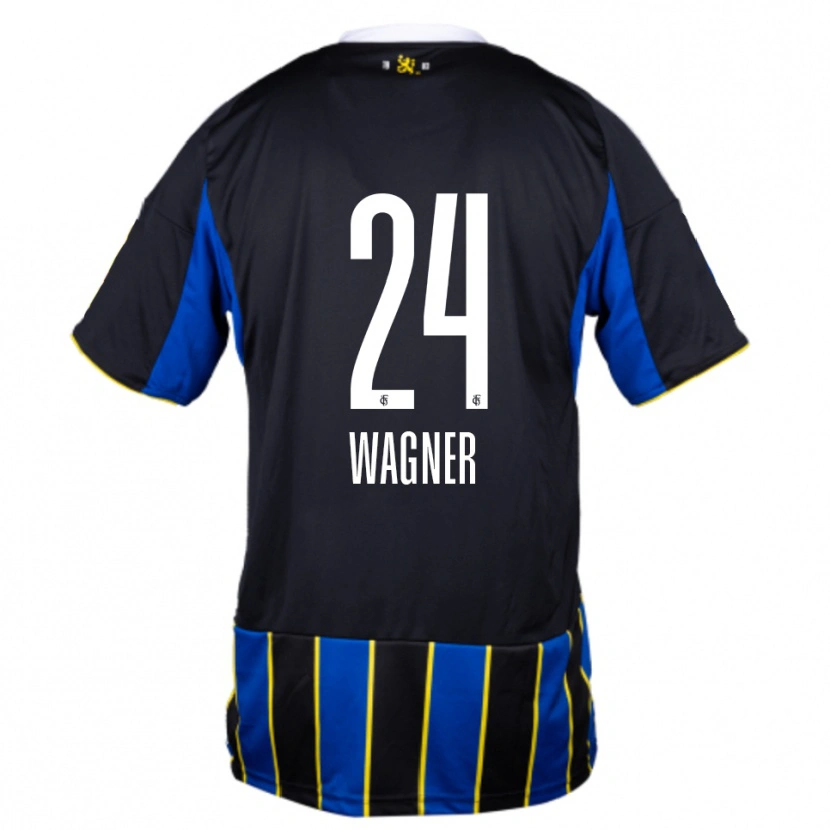 Danxen Homem Camisola Emma Wagner #24 Azul Preto Amarelo Principal 2025/26 Camisa Brasil