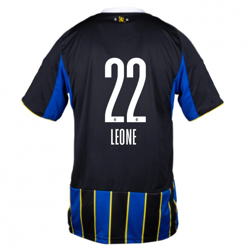 Danxen Homem Camisola Vincent Leone #22 Azul Preto Amarelo Principal 2025/26 Camisa Brasil