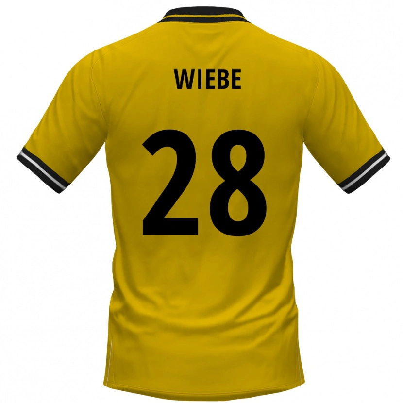 Danxen Homem Camisola Danilo Wiebe #28 Amarelo Preto Principal 2025/26 Camisa Brasil