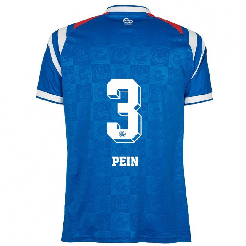 Danxen Homem Camisola Ria Pein #3 Azul Branco Vermelho Principal 2025/26 Camisa Brasil