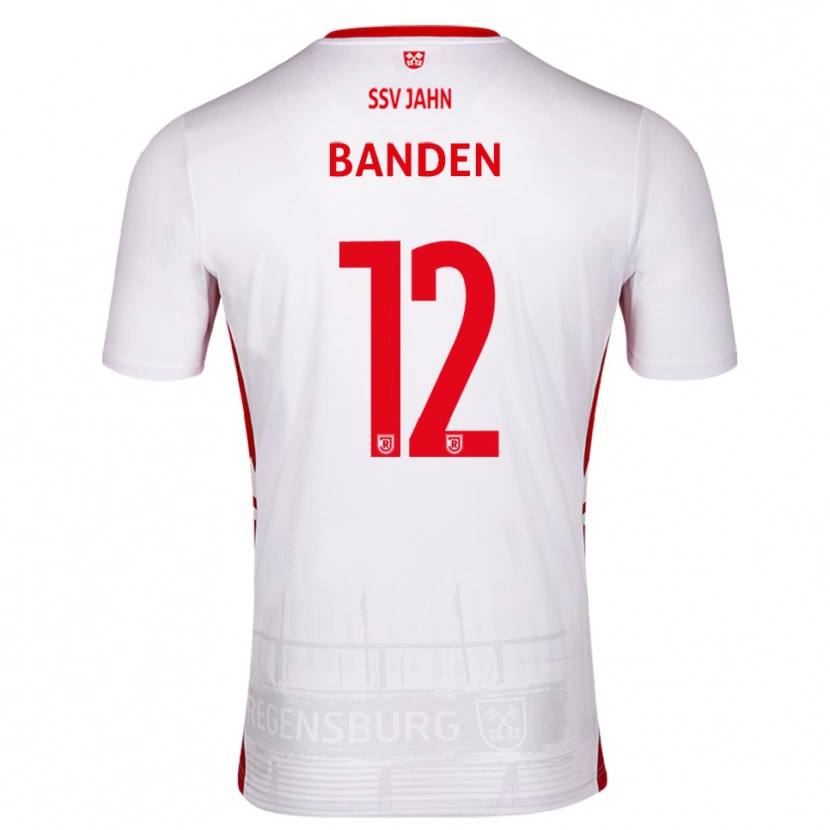 Danxen Homem Camisola Ante Banden #12 Branco Vermelho Principal 2025/26 Camisa Brasil