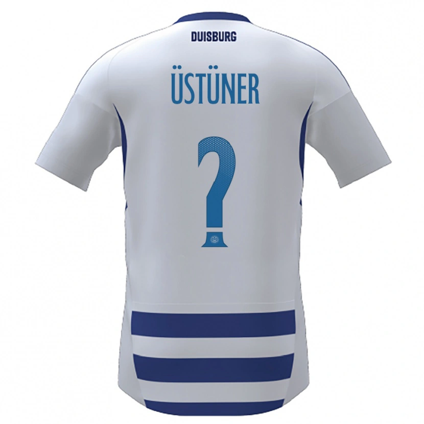 Danxen Homem Camisola Ismail Üstüner #0 Branco Azul Principal 2025/26 Camisa Brasil