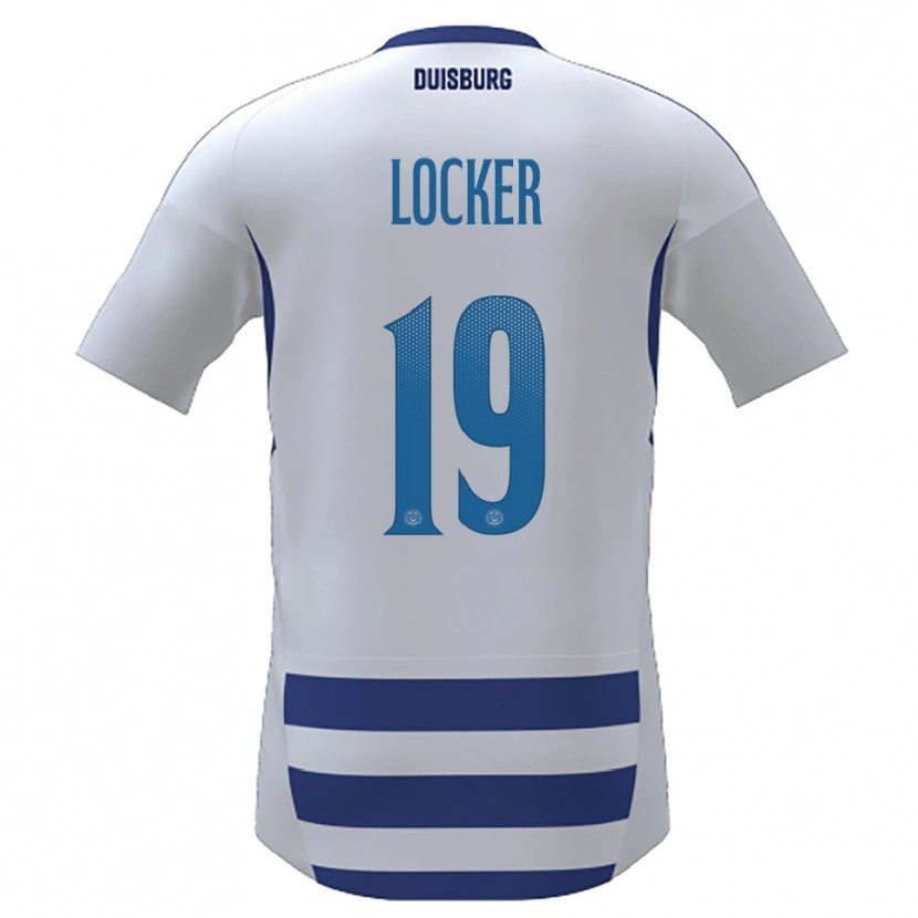 Danxen Homem Camisola Marie Locker #19 Branco Azul Principal 2025/26 Camisa Brasil