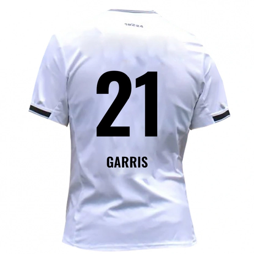 Danxen Homem Camisola Jaden-Romero Garris #21 Branco Vermelho Principal 2025/26 Camisa Brasil