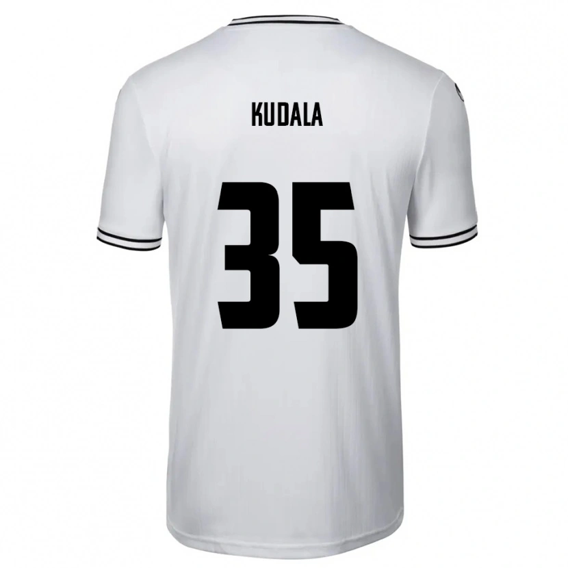 Danxen Homem Camisola Julian Kudala #35 Branco Preto Principal 2025/26 Camisa Brasil