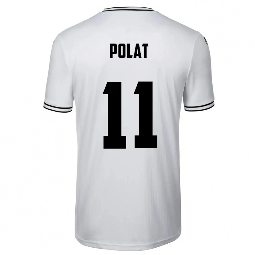 Danxen Homem Camisola Yalcin Polat #11 Branco Preto Principal 2025/26 Camisa Brasil