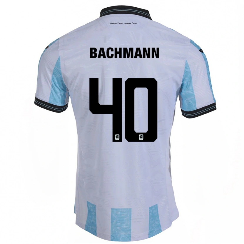 Danxen Homem Camisola Paul Bachmann #40 Branco Azul Celeste Principal 2025/26 Camisa Brasil