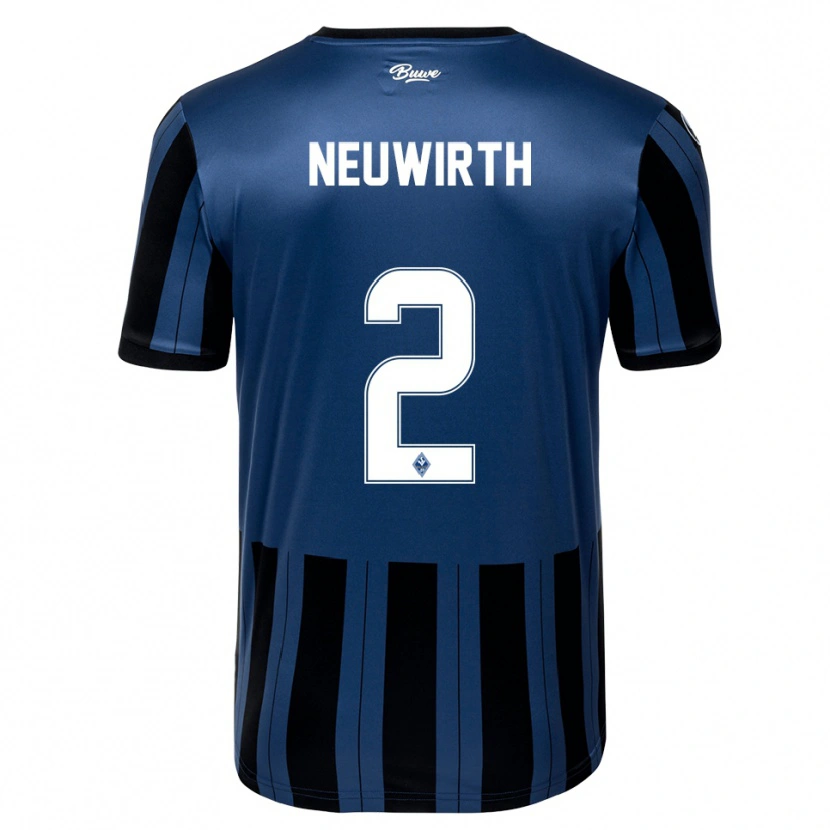 Danxen Homem Camisola Niklas Neuwirth #2 Azul Cinzento Preto Principal 2025/26 Camisa Brasil