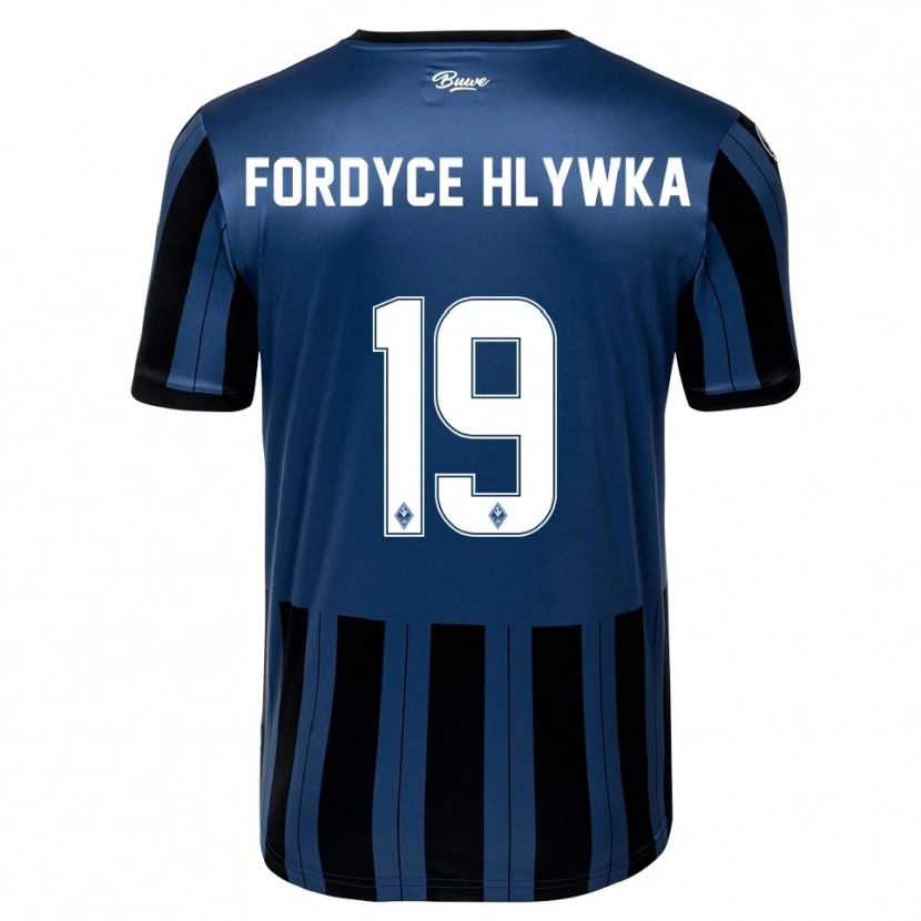 Danxen Homem Camisola Roen Fordyce Hlywka #19 Azul Cinzento Preto Principal 2025/26 Camisa Brasil