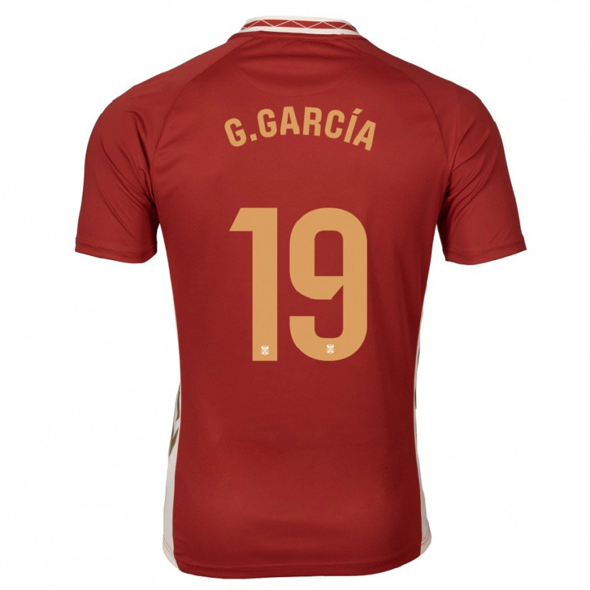 Danxen Homem Camisola Giovani García #19 Borgonha Dourado Alternativa 2025/26 Camisa Brasil