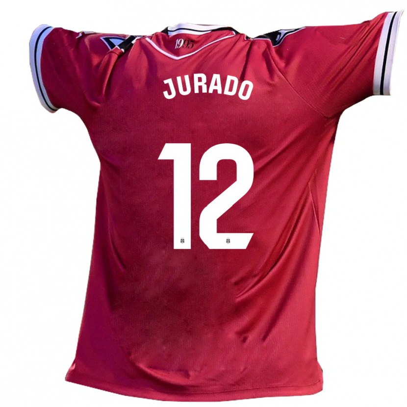 Danxen Homem Camisola Marc Jurado #12 Borgonha Preto Alternativa 2025/26 Camisa Brasil